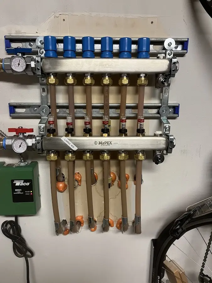 Plumber performing Water Heater Repair at a residential property in Bridgewater