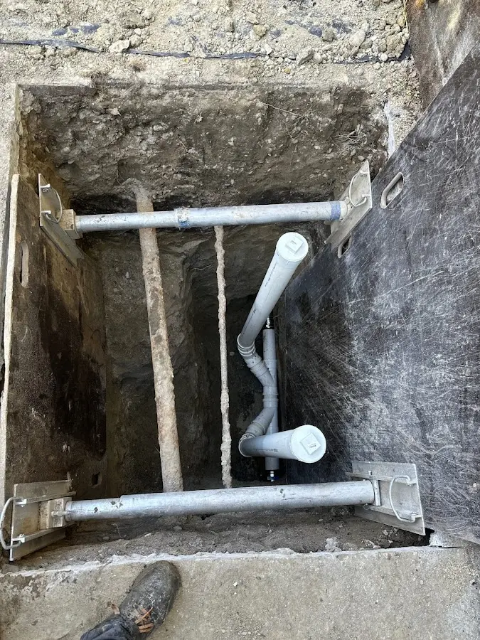 Experienced plumber completing Gas Line Repair work in Bridgewater